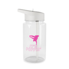 Load image into Gallery viewer, Tritan Pink on Pink "Poppin'" Water Bottle