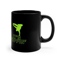 Load image into Gallery viewer, 11oz Black "Poppin'" Mug