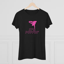 Load image into Gallery viewer, Women's Pink on Pink "Poppin'" Triblend Tee