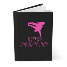 Load image into Gallery viewer, Hardcover Pink on Pink "Poppin'" Journal Matte