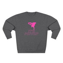 Load image into Gallery viewer, Unisex Crewneck Pink on Pink "Poppin'" Sweatshirt