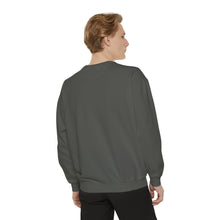 Load image into Gallery viewer, Unisex Green on Green Poppin' Garment-Dyed Sweatshirt