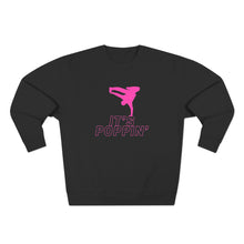 Load image into Gallery viewer, Unisex Crewneck Pink on Pink "Poppin'" Sweatshirt