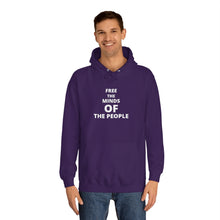 Load image into Gallery viewer, Unisex "Free The Minds" College Hoodie