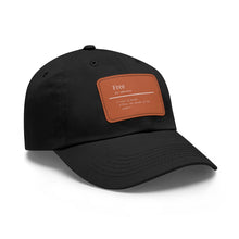 Load image into Gallery viewer, "Define Free" Dad Hat with Leather Patch