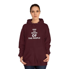 Load image into Gallery viewer, Unisex "Free The Minds" College Hoodie
