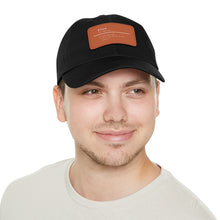 Load image into Gallery viewer, "Define Free" Dad Hat with Leather Patch