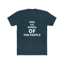 Load image into Gallery viewer, Men's "Free The Minds" Cotton Crew Tee