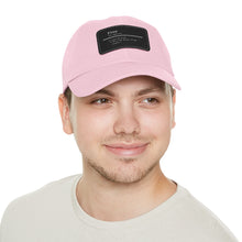 Load image into Gallery viewer, "Define Free" Dad Hat with Leather Patch