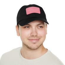 Load image into Gallery viewer, "Define Free" Dad Hat with Leather Patch