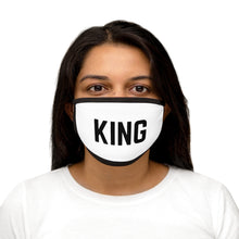 Load image into Gallery viewer, Mixed-Fabric "KING" Face Mask