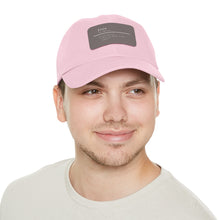 Load image into Gallery viewer, "Define Free" Dad Hat with Leather Patch
