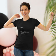 Load image into Gallery viewer, Women's "Define Free" Fitted Triblend Tee
