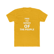 Load image into Gallery viewer, Men's "Free The Minds" Cotton Crew Tee