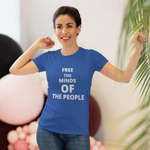 Load image into Gallery viewer, Women's "Free The Minds" Triblend Tee