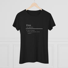 Load image into Gallery viewer, Women's "Define Free" Fitted Triblend Tee
