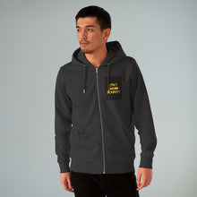 Load image into Gallery viewer, Men's "Isn't It Funny?" Cultivator Zip Hoodie
