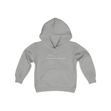 Load image into Gallery viewer, Youth "Define Free" Heavy Blend Hooded Sweatshirt