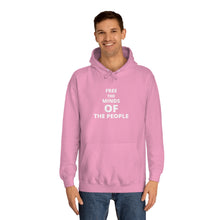 Load image into Gallery viewer, Unisex "Free The Minds" College Hoodie