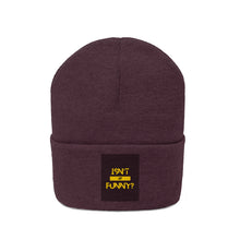 Load image into Gallery viewer, Knit "Isn't It Funny?" Beanie