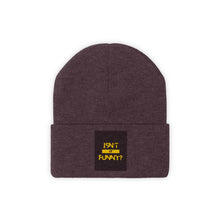 Load image into Gallery viewer, Knit "Isn't It Funny?" Beanie