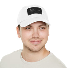 Load image into Gallery viewer, "Define Free" Dad Hat with Leather Patch