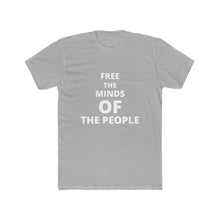 Load image into Gallery viewer, Men's "Free The Minds" Cotton Crew Tee