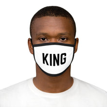 Load image into Gallery viewer, Mixed-Fabric "KING" Face Mask