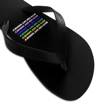 Load image into Gallery viewer, Unisex "Run Me My Money" Flip-Flops