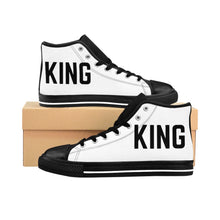 Load image into Gallery viewer, Men's High-top "KING" Sneakers