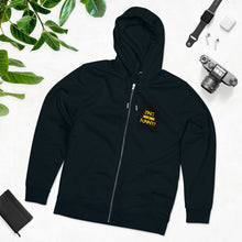 Load image into Gallery viewer, Men's "Isn't It Funny?" Cultivator Zip Hoodie