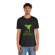 Load image into Gallery viewer, Unisex Poppin&#39; Green on Green Jersey Short Sleeve Tee

