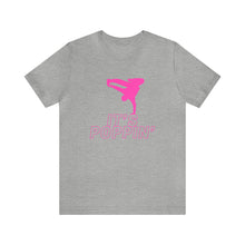 Load image into Gallery viewer, Unisex Jersey Pink on Pink &quot;Poppin&#39;&quot; Short Sleeve Tee
