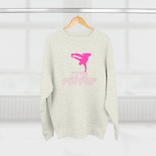Load image into Gallery viewer, Unisex Crewneck Pink on Pink &quot;Poppin&#39;&quot; Sweatshirt
