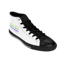 Load image into Gallery viewer, Women&#39;s High-top &quot;Run Me My Money&quot; Sneakers
