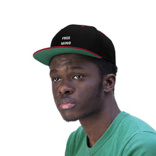 Load image into Gallery viewer, Unisex&quot;Free Mind&quot; Flat Bill Hat
