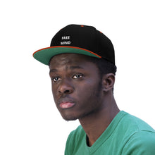 Load image into Gallery viewer, Unisex&quot;Free Mind&quot; Flat Bill Hat

