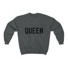 Load image into Gallery viewer, Women&#39;s Heavy Blend™ Crewneck &quot;QUEEN&quot; Sweatshirt
