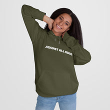 Load image into Gallery viewer, Hooded &quot;Against All Odds&quot; Sweatshirt
