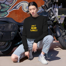 Load image into Gallery viewer, Women&#39;s &quot;Isn&#39;t It Funny?&quot; Cropped Sweatshirt
