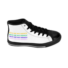 Load image into Gallery viewer, Women&#39;s High-top &quot;Run Me My Money&quot; Sneakers
