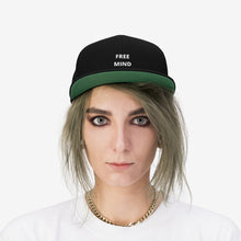 Load image into Gallery viewer, Unisex&quot;Free Mind&quot; Flat Bill Hat
