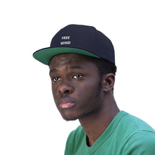 Load image into Gallery viewer, Unisex&quot;Free Mind&quot; Flat Bill Hat
