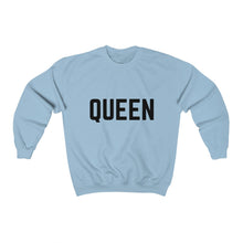 Load image into Gallery viewer, Women&#39;s Heavy Blend™ Crewneck &quot;QUEEN&quot; Sweatshirt
