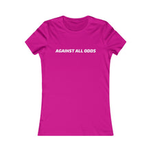 Load image into Gallery viewer, Women&#39;s Favorite Against All Odds Tee
