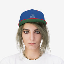 Load image into Gallery viewer, Unisex&quot;Free Mind&quot; Flat Bill Hat
