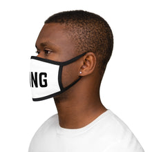 Load image into Gallery viewer, Mixed-Fabric &quot;KING&quot; Face Mask
