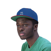 Load image into Gallery viewer, Unisex&quot;Free Mind&quot; Flat Bill Hat
