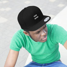 Load image into Gallery viewer, Unisex&quot;Free Mind&quot; Flat Bill Hat
